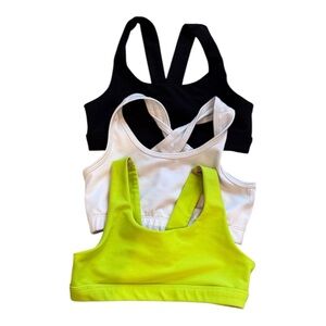Old Navy Sports Bras - Black, White, and Green
